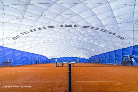 Traglufthalle - dôme d'air - Ballon - air dome